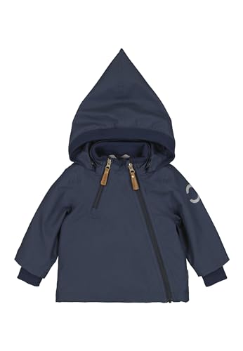 Mikk-line Übergangsjacke für Jungen und Mädchen 98 Blue Night | Atmungsaktive und Wasserdichte Sommerjacke Aus 100% Polyester von Mikk-line