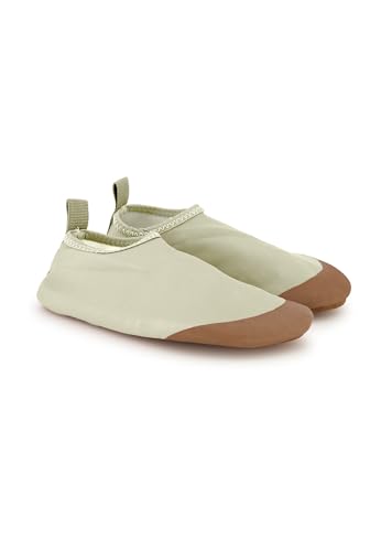 Mikk-line Wasserschuhe Kinder 23/24 – Wasser Schuhe Kinder mit Rutschfester Sohle – Leichte Kinderwasserschuhe für Strand und das Meer – Badeschuhe in Farbe Desert Sage von Mikk-line