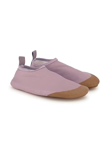 Mikk-line Wasserschuhe Kinder 23/24 – Wasser Schuhe Kinder mit Rutschfester Sohle – Leichte Kinderwasserschuhe für Strand und das Meer – Badeschuhe in Farbe Nirvana von Mikk-line