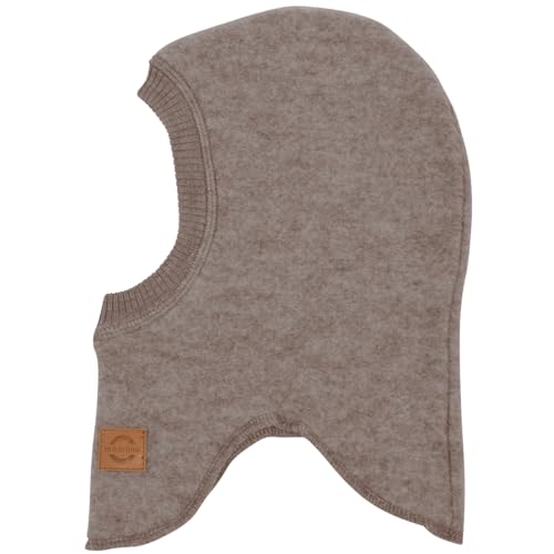 Mikk-line Wolle Fullface Melange Denver 74/80 | Oeko-TEX Standard 100 | Schlupfmütze Kinder Wolle | Balaclava Kinder | Schalmütze Kinder Im Einem Unisex-Design von Mikk-line