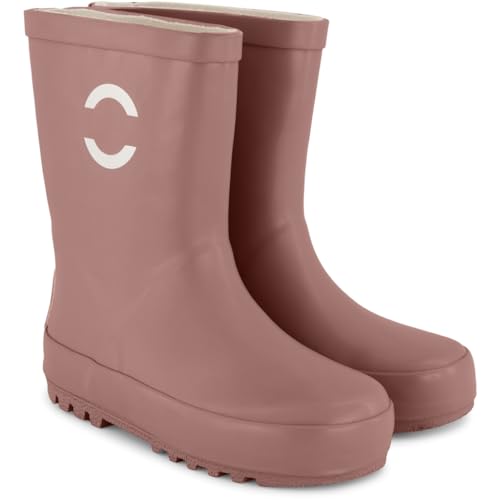 Mikk-line Gummistiefel Kinder 22 | Burlwood Regenstiefel Kinder Gefüttert | Gefütterte Gummistiefel Kinder | Wasserdichte Gummistiefel | Regenschuhe & Kinderstiefel von Mikk-line