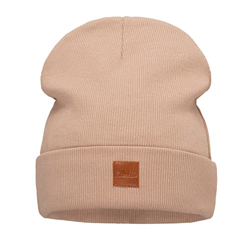 Wintermütze für Damen Herren Beanie Mütze Doppellagiger Herbstmütze Baumwollmütze für Frauen Männer Junge-n Mädchen Streetwear Joggingmütze Winter Herbst Beany Einheitsgröße für alle (704) (Camel) von Mikos