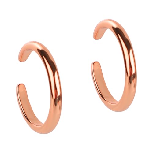 Mikovivi 2 Stück Verstellbare Zehenringe für Damen, Offene Zehenringe Modischer Minimalistischer Fußschmuck für den Sommer und den Strand Modisches Accessoire für Damen (Roségold) von Mikovivi