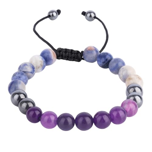 Mikovivi Anti Alkohol Armband, Heilarmbänder Verstellbar Verstellbares Perlenarmband Schmuck für Frauen Männer Geschenke zur Stress- und Angstlinderung Mikovivi Anti Alkohol Armband, Heilarmbänder Verstellbar Verstellbares Perlenarmband Schmuck für Frauen Männer Geschenke zur Stress- und Angstlinderung von Mikovivi