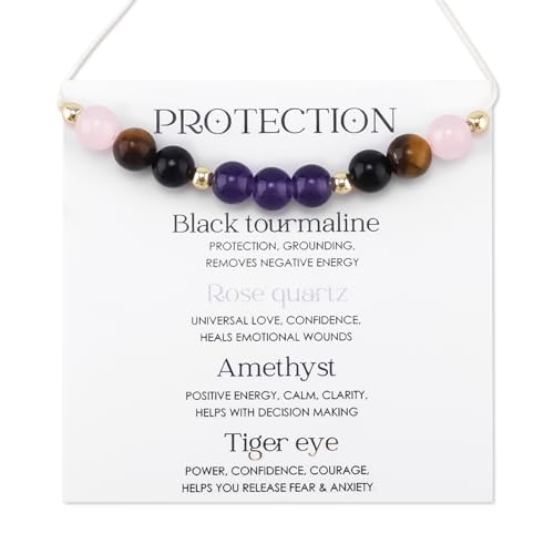 Mikovivi Empathisches Schutzarmband, Heilungsarmband für Frauen Spirituelles Schutzarmband Emotionales Unterstützung Armband für Frauen Heilungsgeschenk Weihnachtsschmuck Mikovivi Empathisches Schutzarmband, Heilungsarmband für Frauen Spirituelles Schutzarmband Emotionales Unterstützung Armband für Frauen Heilungsgeschenk Weihnachtsschmuck von Mikovivi