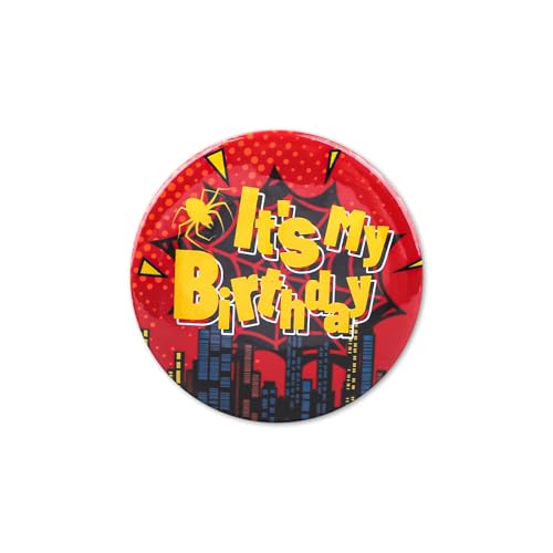 Mikovivi It’s My Birthday Anstecker, Happy Birthday-Anstecker für Kinder Erwachsene Männer und Frauen Partygeschenke Dekorationen von Mikovivi