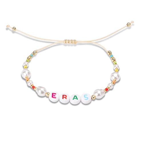Perlenarmband von Eras, Armbänder Konzert-Armbänder Zufällige Farbe Schmuck von Eras Perlenarmbänder für Frauen Mädchen Fans Geeignet für Konzerte und Musikfestivals von Mikovivi