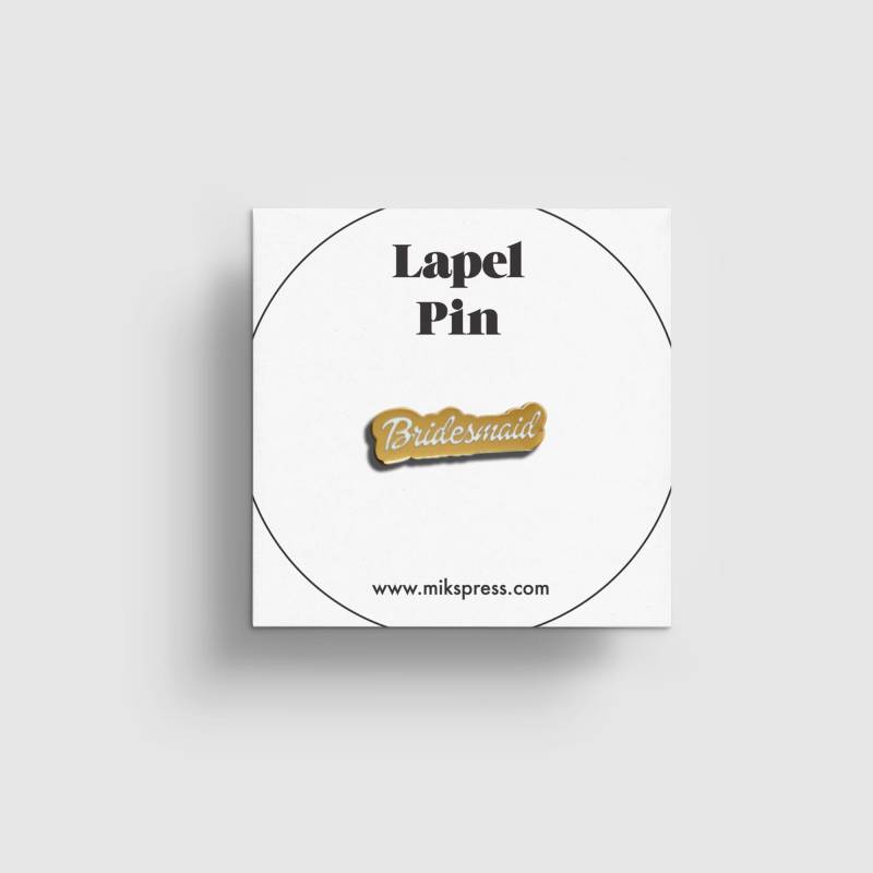Brautjungfer Pin, Geschenk, Vorschläge Emaille Hochzeit Gunsten, Bachelorette Party Gefälligkeiten, Braut Kader, Geschenk von Mikspress