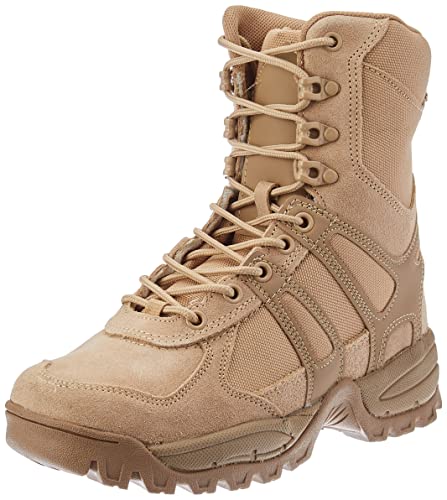 Mil-Tec Unisex Bootsschuh-12829004 Bootsschuh, Khaki, 45 EU von Mil-Tec