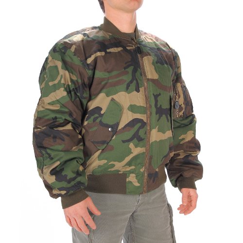 Mil-Tec Herren-Jacke, Bomberjacke, grau, XXXL von Mil-Tec