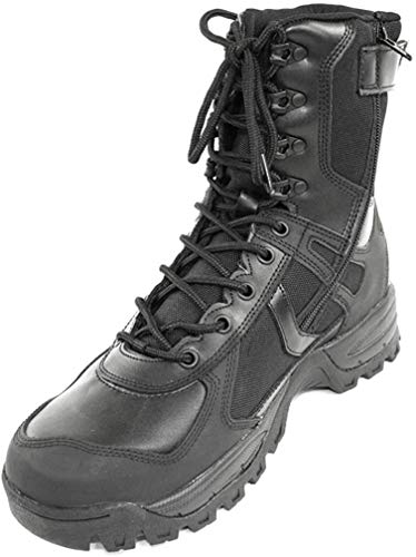 Mil-Tec Herren Patrol Taktische Militärstiefel, Schwarz, 44 EU von Mil-Tec