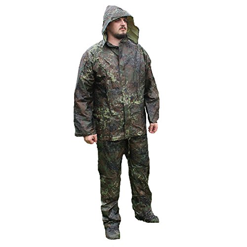 Mil-Tec Herren Kostým - Set-10625021 Kost m Set, Flecktarn, XXXXL EU von Mil-Tec