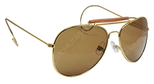 Mil-Tec Herren SonnenBrillen-15605009 Sonnenbrille, Braun, OneSize von Mil-Tec