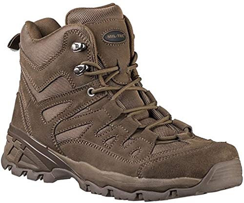 Mil-Tec Herren Squad Wanderstiefel, Braun, 41 EU von Mil-Tec