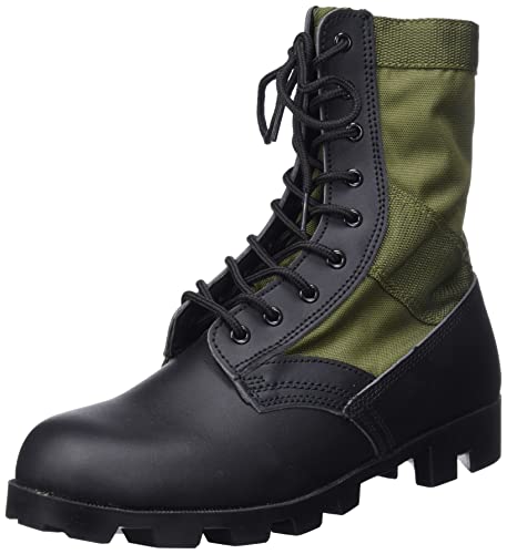 Mil-Tec Herren US Jungle Combat Stiefel, Grüne Olive, 12 UK von Mil-Tec