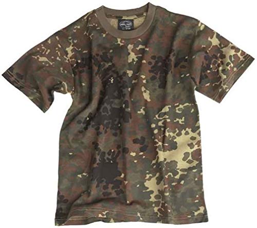 Mil-Tec Jungen Allied Star T-Shirt, Camouflage, 128 von Mil-Tec