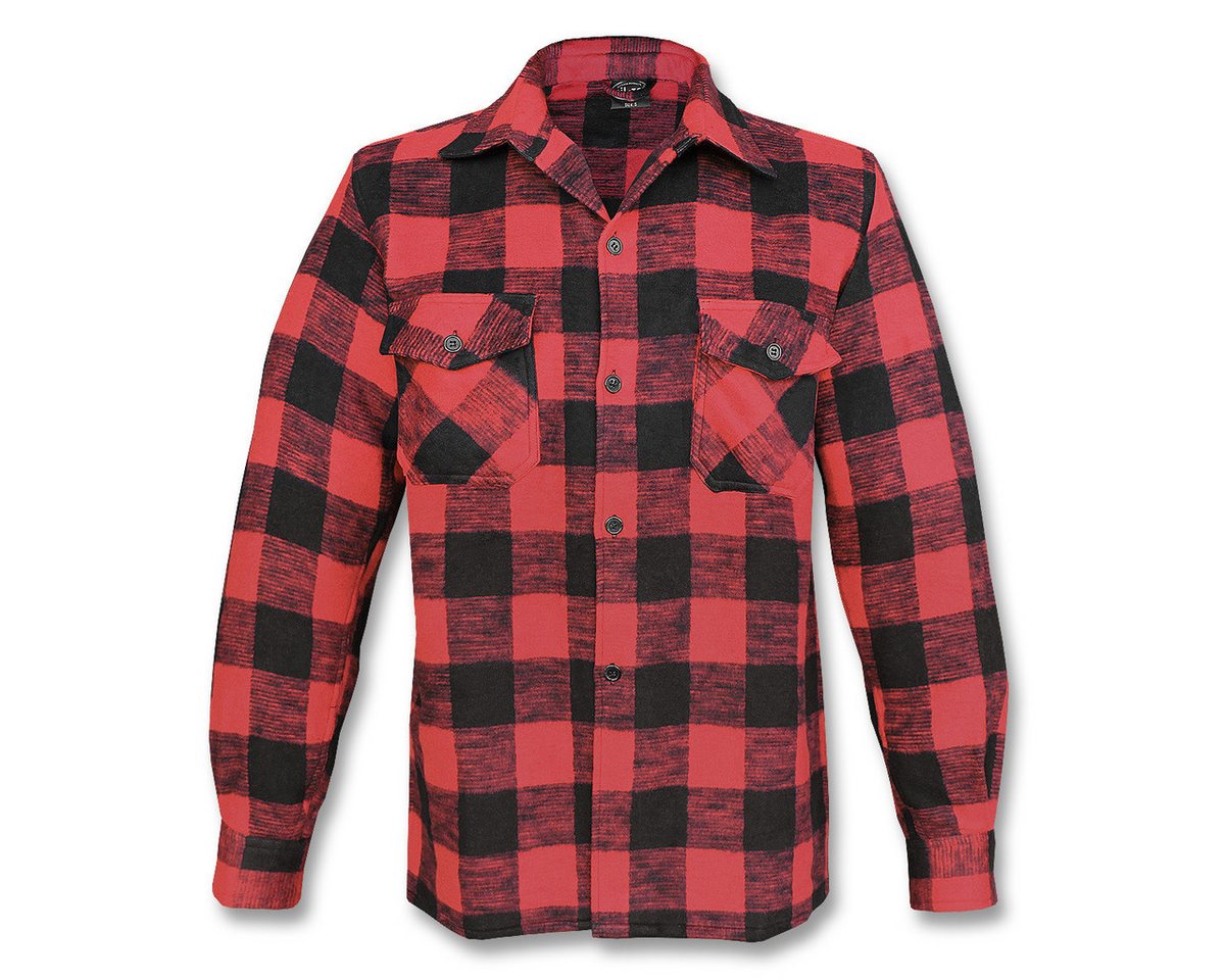 Mil-Tec Langarmhemd Mil-Tec Holzfällerhemd schwarz / rot Mil-Tec Langarmhemd Mil-Tec Holzfällerhemd schwarz / rot von Mil-Tec