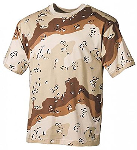 Mil-Tec NVA Herren T-Shirt, 6 Farben Desert, M von Mil-Tec