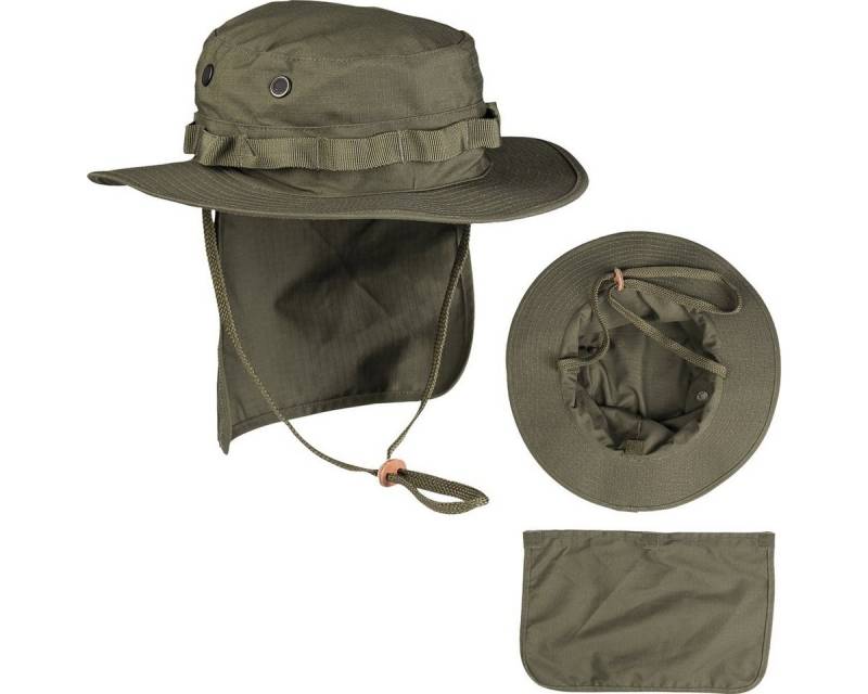 Mil-Tec Outdoorhut Britische Armee Boonie RipStop mit Nackenschutz von Mil-Tec