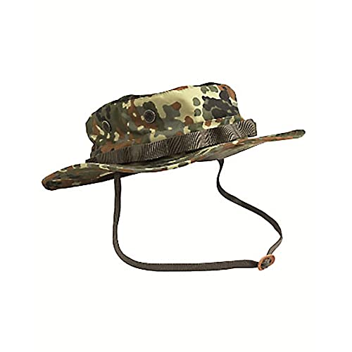 Mil-Tec Ripstop-Dschungel-Boonie-Hut, Flecktarn Camo, X-Large von Mil-Tec