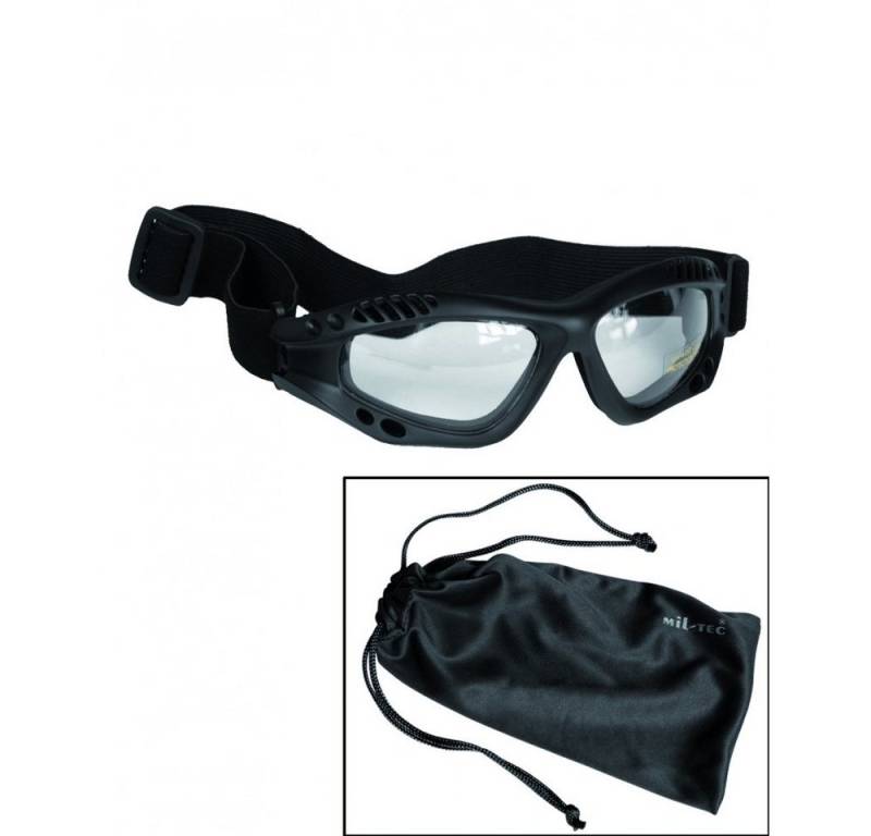 Mil-Tec Sonnenbrille COMMANDO BRILLE AIR PRO SCHWARZ KLAR von Mil-Tec