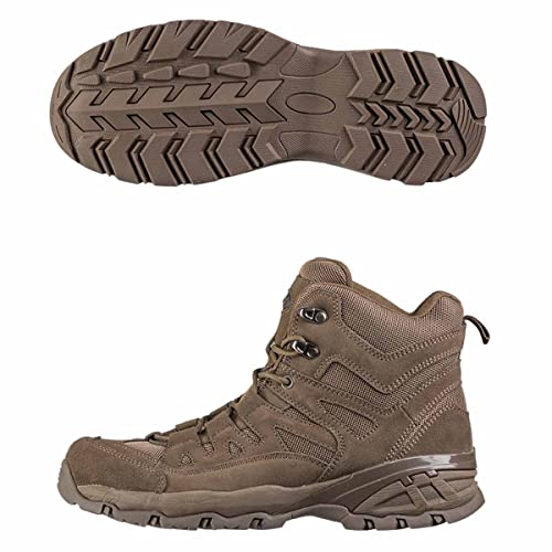 Mil-Tec Herren Squad Wanderstiefel, Braun, 43 EU von Mil-Tec