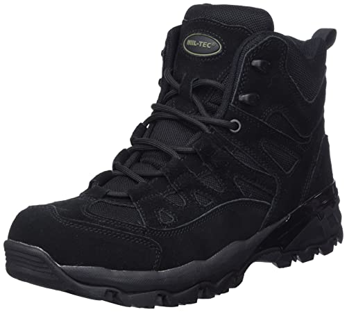 Mil-Tec Herren Squad Stiefelette, Schwarz, 39 EU von Mil-Tec