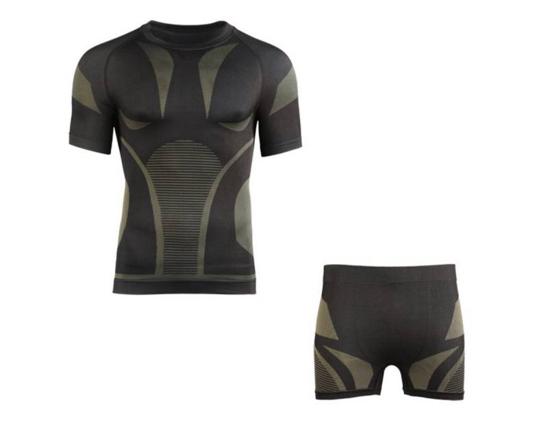 Mil-Tec Thermounterhemd Militär Funktionsunterwäsche Performance kurz von Mil-Tec