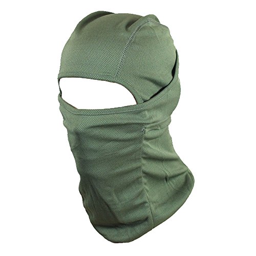 Mil-Tec Unisex Balaclava Sturmhaube, Oliv, One Size von Mil-Tec