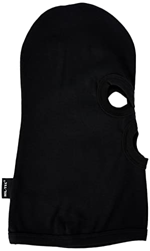 Mil-Tec Feinripp Sturmhaube Schwarz One Size von Mil-Tec