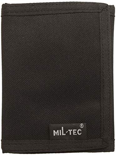 Mil-Tec Unisex Geldbörse-15810002 Geldbörse, Schwarz von Mil-Tec