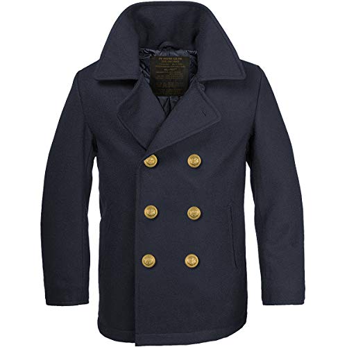 Mil-Tec deutschen Marine BW Colani Marine Pea Coat Größe S von Mil-Tec