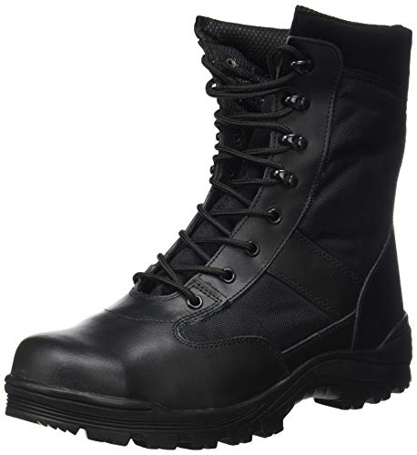 Mil-Tec Herren Sicherheitsstiefel-12837000 Sicherheitsstiefel, Schwarz, 45 EU von Mil-Tec