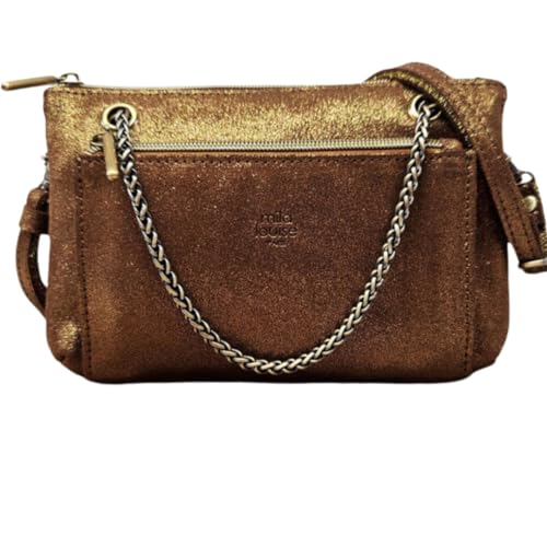 Mila Louise Damen Palom X Tabak Tasche, Gold, gebissen von Mila Louise