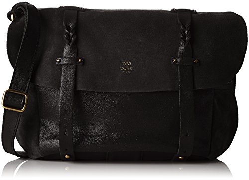 Mila Louise Olou Spark/cr Noir, Damen Umhängetasche, 13x18x29 cm (W x H L) von Mila Louise