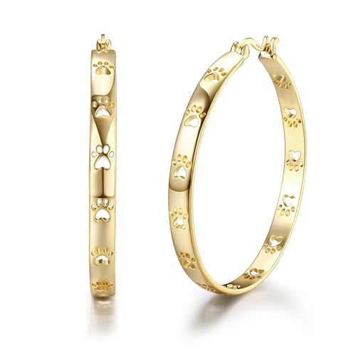 MILACOLATO Ohrringe Creolen Silber 925 für Damen Gold Silber Creolen Goldene Klein Mittelgroß Vergoldete Chirurgenstahl Damenohrringe Nickelfreie Ohrringe Nickelfrei Schmuck Damen MILACOLATO Ohrringe Creolen Silber 925 für Damen Gold Silber Creolen Goldene Klein Mittelgroß Vergoldete Chirurgenstahl Damenohrringe Nickelfreie Ohrringe Nickelfrei Schmuck Damen von Milacolato