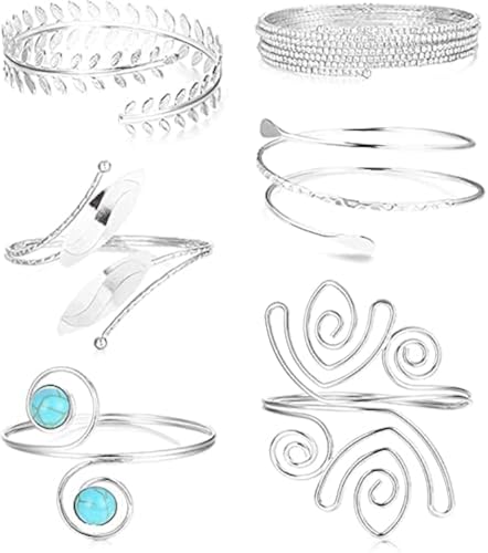 Milacolato Bracelet Women Oberarmreif Gold Oberarm Schmuck Spiral Oberarmmanschetten Armband Für Frauen Boho Schmuck Damen Armreif Set Verstellbar 6 Teiliges Festival Armbänder Milacolato Bracelet Women Oberarmreif Gold Oberarm Schmuck Spiral Oberarmmanschetten Armband Für Frauen Boho Schmuck Damen Armreif Set Verstellbar 6 Teiliges Festival Armbänder von Milacolato