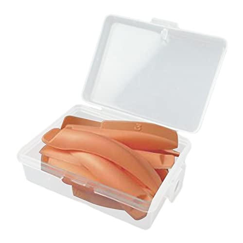 Milageto 10 Stück e Wimpern-Dauerwellen-Pads Wimperntrenner zum Anheben von Dauerwellen-Kissen Professionelle langlebige Wimpern-Lift-Pads zum, ORANGE von Milageto