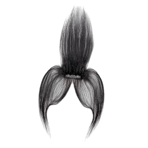 Milageto Clip in Synthetic Franse Stirn für Frauen Mädchen mit Tempeln Luft Fehlban, Style A von Milageto