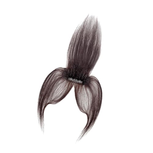 Milageto Clip in Synthetic Franse Stirn für Frauen Mädchen mit Tempeln Luft Fehlban, Style B von Milageto