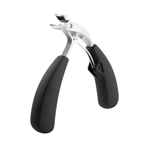 Milageto Fingernagelknipser, Nagelknipser für dicke Zehennägel, tragbar, leicht, für den Haushalt, Nagelschneider, Nagelschneider für Kinder, Männer und Frauen, Silber von Milageto