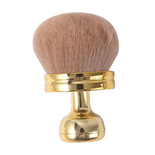 Milageto Foundation Mischpinsel Make -up Körperbürste tragbarer Pulverbürste Selbstbräunung Pinsel für Frauen Erwachsene Gesicht und Körper Schönheit Werkzeug, Gold von Milageto