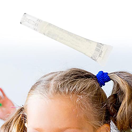 Milageto Glättende Haarbehandlung zur Kantenkontrolle, Stärkung des Hochglanzes, starker Halt, sanfter Wet-Look, feuchtigkeitsspendende Mädchen für, 20 ml ohne Pinsel von Milageto