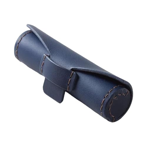 Milageto Mini Lippenstift Tasche Staubdicht Kratzfest Kompakte Frauen Geschenke Mehrzweck, Blau von Milageto