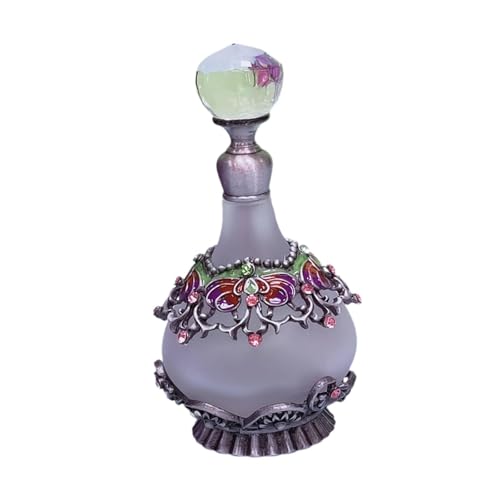 Milageto Parfümflasche, Parfümspenderbehälter, tragbares klassisches Gefäß, nachfüllbare Mehrzweck-Leerflasche für Frauen, Mädchen und Damen, Violett von Milageto