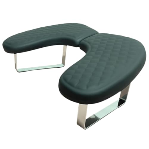 Milageto U-förmige Armauflage für Nägel, Handkissen aus PU-, Unterstützung für die Nagelpflege, Handkissen, Armauflage für Nägel, Kissen für Nägel zum, Schwarz von Milageto