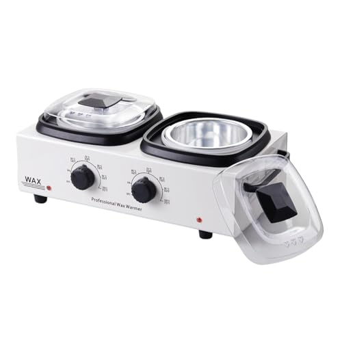 Milageto Wachstopf, elektrisches Wachserhitzergerät zur Haarentfernung mit einstellbarer Temperatureinstellung für Frauen und Männer, Kosmetikerinnen, von Milageto