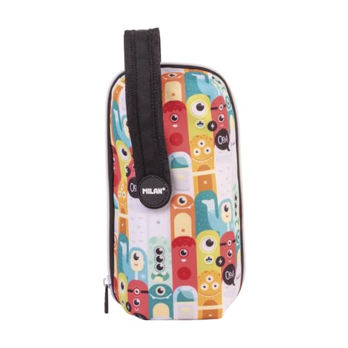 MILAN® Set mit 4 Federmäppchen mit speziellem Aliens-Inhalt von MILAN