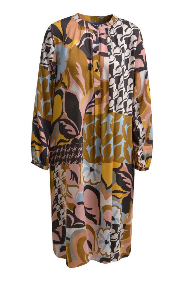 Milano Italy Blusenkleid MIDIDRESS W ROUNDNEC von Milano Italy