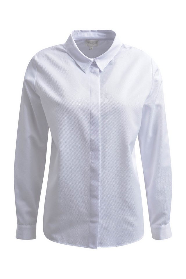 Milano Italy Blusentop BLOUSE WITH COLLAR, PLACKET AND 1/1 Milano Italy Blusentop BLOUSE WITH COLLAR, PLACKET AND 1/1 von Milano Italy